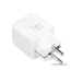 Miboxer Smart Wifi EU Stekker Plug - 16A - Aan/uitschakelaar met stroomverbruik statistieken - Zwart - SWE01B