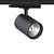 3 Fase LED Rail Spot Koker, TRIAC-Dimbaar,  Wattage switch: 10/20/30w,  CCT-Switch, 950 tot 2850 lumen, CRI>90, Zwarte Behuizing , 3 Jaar Garantie