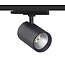 Reserveer: 3 Fase LED Rail Spot ROS Koker, TRIAC-Dimbaar,  Wattage switch: 10/20/30w,  CCT-Switch, 950 tot 2850 lumen, CRI>90, Zwarte Behuizing , 3 Jaar Garantie