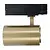 3 Fase LED Rail Spot Koker, TRIAC-Dimbaar,  Wattage switch: 10/20/30w,  CCT-Switch, 950 tot 2850 lumen, CRI>90, Goud Behuizing , 3 Jaar Garantie