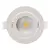 Inbouw LED Spot 6w Flat, 400 Lumen, CCT Switch (2700K/3000K/4000K), Kantelbaar, IP65, Dimbaar, CRI90, Wit Armatuur, Gatmaat 68-72mm, 2 Jaar Garantie
