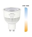 MiBoxer GU10 LED Spot 6w CCT, Wifi/RF, 550 Lumen, 2 Jaar Garantie