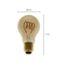 E27 4w Led Filament Lamp, 2200K, 270 Lumen, Dag/Nacht Sensor, 2 Jaar garantie
