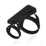 Opbouw armatuur AR111 met 2x GU10 Fitting, Zwartkleurige behuizing