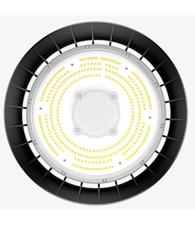 GKD High Bay Led Ufo 100w, 15000 Lumen, IP65, Met Bewegingssensor, 5 Jaar Garantie