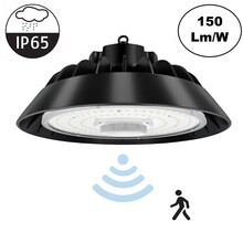 GKD High Bay Led Ufo 150w, 22500 Lumen, IP65, Met Bewegingssensor, 5 Jaar Garantie