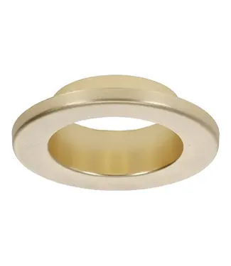 Uitwisselbare Rozet MESSING  voor Mini LED Spot - Artikelnummer PFL2904