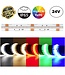 Premium Led Strip ROL 5 Meter COB, 16w/m, 840 led/m, RGB+CCT (2700K>6500K), CRI90, 24v, IP65, 12mm, 3 Jaar garantie