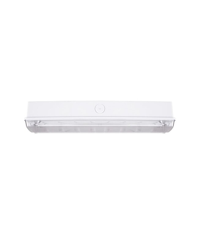 Opbouw LED Bulkhead Noodverlichting 4,5w, 250 Lumen / 160 Lumen Nood, 4000K Neutraal Wit, IP65, Met pijlaanduiding, 3 Jaar garantie
