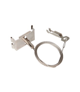 Trunk Lichtlijn Ophangset met Damwand Klem | 1,5 Meter Kabellengte