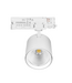 3 Fase LED Rail Spot JAS Koker, TRIAC-Dimbaar,  Wattage switch: 10/20/30w,  CCT-Switch, 900 tot 2700 lumen, CRI>90, Witte Behuizing , 3 Jaar Garantie