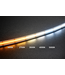 Premium Led Strip COB CCT ROL 5 Meter, 16w/m, 640 led/m, 420Lm/m, CCT (1800K tot 5000K), 24v, IP20, CRI90, 10mm, 3 Jaar garantie
