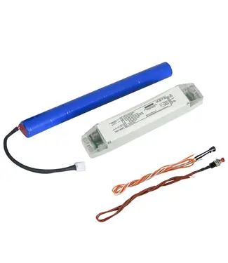 Led Noodunit voor 230v LED armaturen en LED Lampen max. 35w, Brandtijd 3 uur