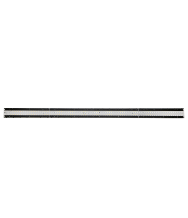 PRIME 3 Fase Rail Linear Lamp 120cm met Wattage switch: 30-42W,  CCT-Switch, 3600 tot 5000 lumen, CRI>90, Zwarte Behuizing , 5 Jaar Garantie