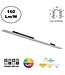 3 Fase Rail TAR Linear Lamp 150cm met Wattage switch: 40-45W,  CCT-Switch, 6400 tot 8800 lumen, CRI>90, Zwarte Behuizing , 5 Jaar Garantie