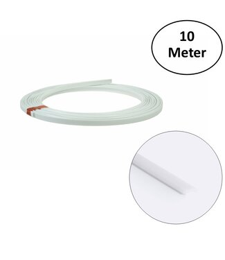 10 Meter Milky Diffuser voor Stuc Aluminium Led Strip Profiel PLA tot 20mm - Artikelnummer: LDA2697