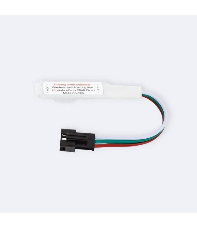 SPI Mini Controller met Afstandsbediening voor MONO SPI LED Strip - 5-24vDC