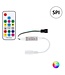 SPI Mini Controller met Afstandsbediening voor RGB SPI LED Strip - 5-24vDC