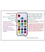 SPI Mini Controller met Afstandsbediening voor RGB SPI LED Strip - 5-24vDC