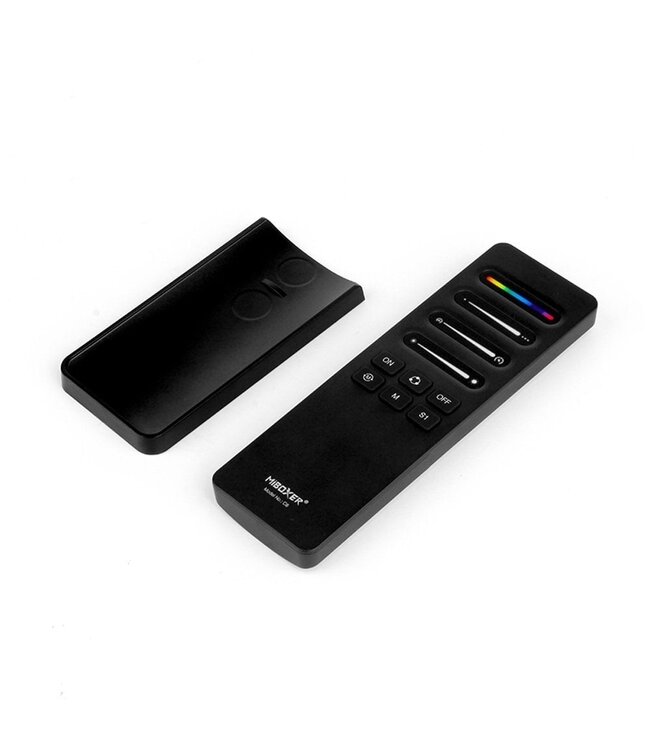Miboxer C6 SPI Afstandsbediening Zwart - Mono/RGB/RGBW - Geschikt voor controller: SPIR3 / SPIR3-M