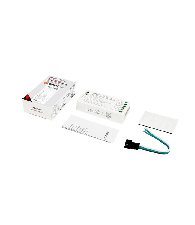 Miboxer SPIW5 - SPI / Digital LED Strip Controller | 5in1 Mono /  CCT /RGB / RGBW / RGBCCT | Max 10A | Wifi + 2.4Ghz + DMX