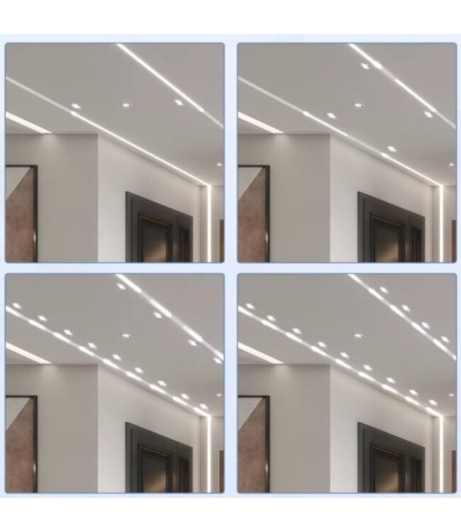 Premium SPI/Digital Led Strip ROL 5 Meter COB, CCT (2700K>6500K), CRI90, 7,2w/m, 560 led/m, 300Lm/m, 24v, IP20, 10mm, 3 Jaar garantie