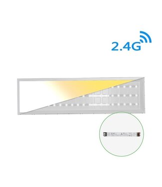 Miboxer Backlite Led Paneel 30x120cm, 40w, CCT, 2.4Ghz, Stekkerklaar, 3 Jaar Garantie