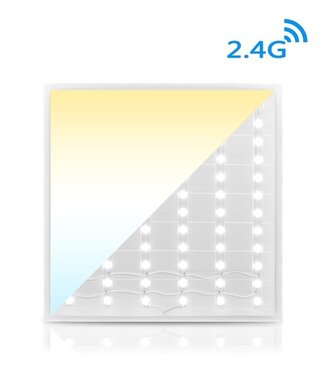 Miboxer Backlite Led Paneel 60x60cm, 40w, CCT, 2.4Ghz, Stekkerklaar, 3 Jaar Garantie