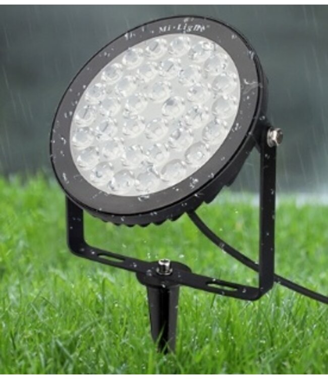 MiBoxer LED Prikspot 25w, RGB+CCT Wifi/RF, 1700 Lumen, IP65, 230v, 2 Jaar Garantie - FUTC05