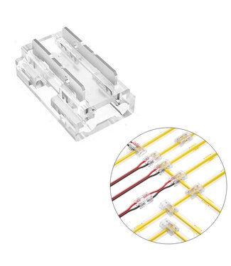 LED Strip Connector 8MM - SMD /COB - 9 in 1 mogelijkheden - 12v-24vDC