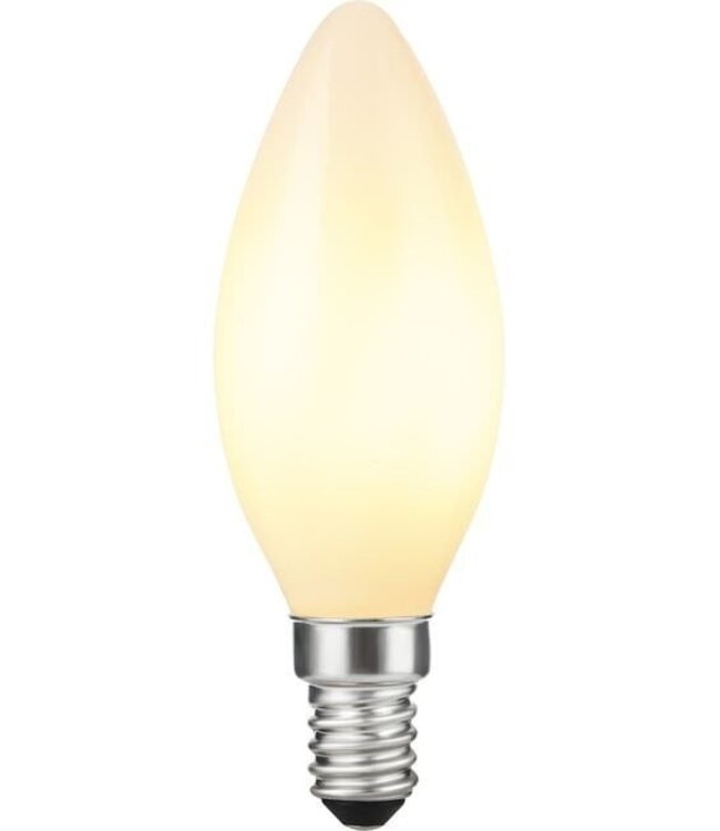 SPL E14 Led Kaarslamp C35, 4 Watt, 320 Lumen, Dim To Warm (2700K>2000K), Dimbaar, 2 Jaar Garantie