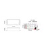 Miboxer Zigbee 3.0 + 2.4 Ghz, 5 in 1 LED Strip Controller Mono/CCT/RGB/RGB+W/RGB+CCT 12-48VDC, 20A, Werkt via Zigbee 3.0 / App / Wifi / 2.4Ghz - PZ5