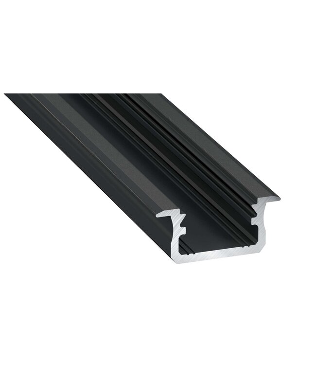Infrees Aluminium Led Strip Profiel  Norman | Zwart |  21x9,3mm | Tot 2 Meter leverbaar