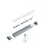 Standaard Aluminium Led Strip Profiel  Norman | INOX |  16x9,3mm | Tot 2 Meter leverbaar