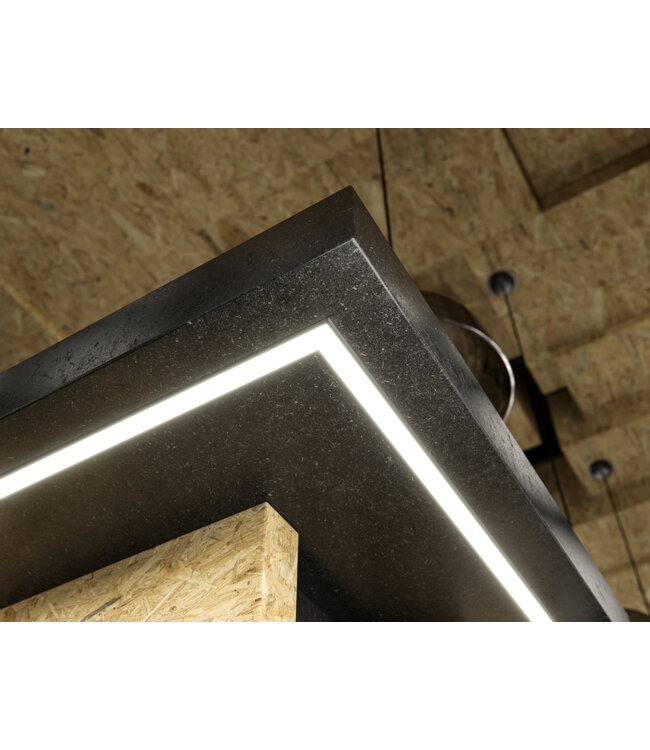 Infrees Aluminium Led Strip Profiel  Norman | INOX |  21x9,3mm | Tot 2 Meter leverbaar