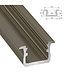 Infrees Aluminium Led Strip Profiel  Norman | INOX |  21x9,3mm | Tot 2 Meter leverbaar