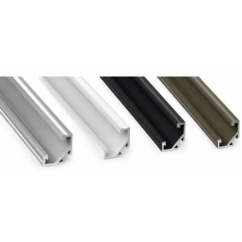 Norman - Hoek 23.3x11.8mm - Tot 12mm LED Strip