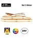 PRIME Led Strip ROL 5 Meter, COB, 8w/m, 320 led/m, 800Lm/m, 2700K Warm wit, CRI90, 24v, IP66, 9mm, 2 Jaar garantie