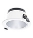 Led Downlighter Luxe met Wattageswitch 6/8/10/12w, CCT Switch 2700/3000/4000/5700K, 660-1320 Lumen, gatmaat Ø120-140mm, UGR19, 3 Jaar Garantie