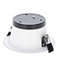 Led Downlighter Luxe met Wattageswitch 6/8/10/12w, CCT Switch 2700/3000/4000/5700K, 660-1320 Lumen, gatmaat Ø120-140mm, UGR19, 3 Jaar Garantie