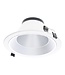 Led Downlighter Luxe met Wattageswitch 15/20/25/30w, CCT Switch 2700/3000/4000/5700K, 1650-3300 Lumen, gatmaat Ø185-220mm, UGR19, 3 Jaar Garantie