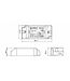 Cobalt Premium Led Strip voeding 12V/8W/0,67A, Max: 6,5w, Afm:90x50x24mm, 3 Jaar Garantie