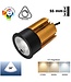Reserveer: Luxe LED Module 6/8w, 600/800 Lumen, CCT-Switch (2700K/3000K/4000K), Dimbaar, CRI>98 (werkelijk kleur weergave), Lichthoek: 38°, Incl. Driver, 3 Jaar Garantie