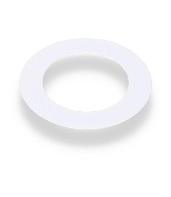Reserveer: Verloopring | Wit | Ø75-122mm | Metaal