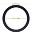 Verloopring | Zwart | Ø227-277mm | Metaal