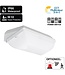 GLW LED Portieklamp WIT, Wattage switch 5/7/8/10w , 450-900 Lumen, Color Switch (3000/4000/6000K), IP66, IK10, Optioneel: Sensor, 3 Jaar Garantie