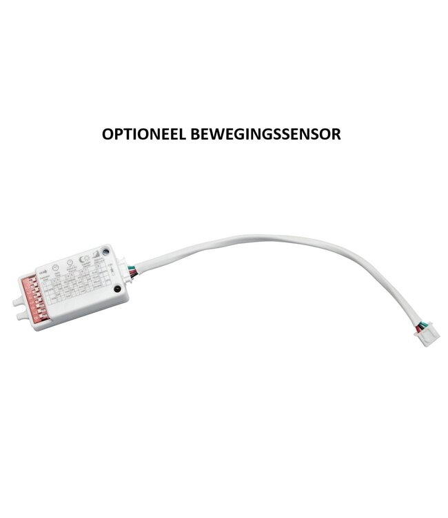 GLW LED Portieklamp WIT, Wattage switch 5/7/8/10w , 450-900 Lumen, Color Switch (3000/4000/6000K), IP66, IK10, Optioneel: Sensor, 3 Jaar Garantie