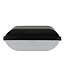 GLW LED Portieklamp ZWART, Wattage switch 5/7/8/10w , 450-900 Lumen, Color Switch (3000/4000/6000K), IP66, IK10, Optioneel: Sensor, 3 Jaar Garantie