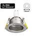Led Spot Armatuur Verdiept Staal, IP65, Incl. GU10 Fitting