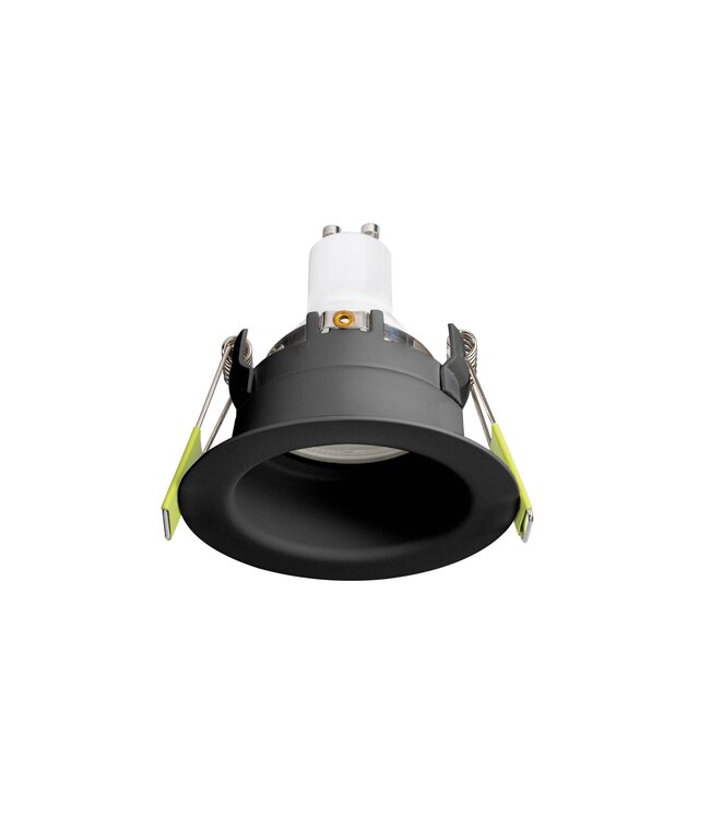 Led Spot Armatuur Verdiept Zwart, IP65, Incl. GU10 Fitting